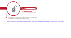 Desktop Screenshot of openname.com
